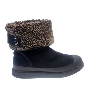 Tory Burch Margaret Boot Suede Searling Shoes size 6-6.5